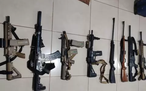Senad incauta armas de grueso calibre en una estancia de Amambay
