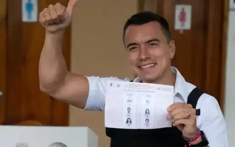 Daniel Noboa buscar� la reelecci�n en Ecuador en 2025