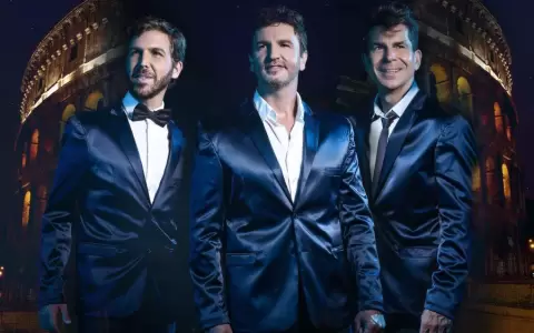 "Noche italiana" con el tr�o de pop l�rico H�roe, hoy en Asunci�n