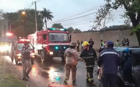 Grave accidente de tr�nsito en It� Enramada dej� tres heridos