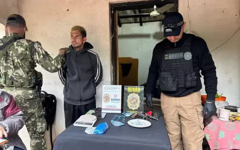 Senad captur� a microtraficante en San Lorenzo