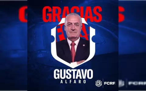 Federaci�n Costarricense anunci� la salida de Gustavo Alfaro