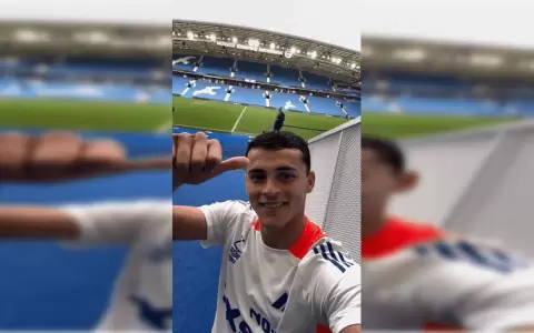El mensaje en ingl�s de Ram�n Sosa para los hinchas del Nottingham