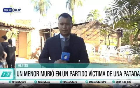 Joven fallecido en gresca de f�tbol: velan restos de Ismael en su vivienda en Altos