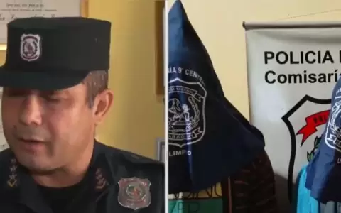 Detienen a dos personas peligrosas que rondaban colegios en Limpio
