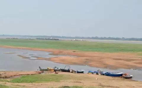 Nuevo r�cord: preocupa bajante del r�o Paraguay