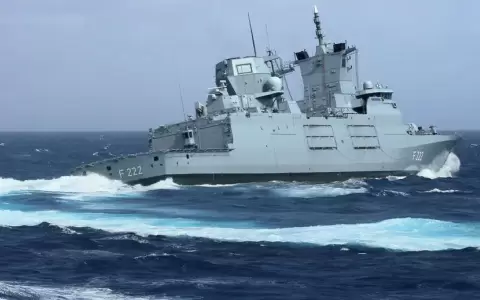 China critica paso de buques alemanes por estrecho de Taiw�n