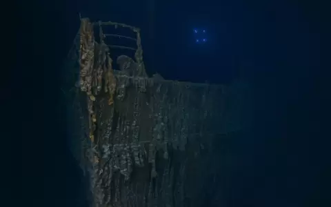Impactantes im�genes que revelan el deterioro de la ic�nica proa del Titanic