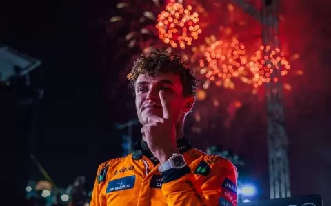 Lando Norris gana el Gran Premio de Singapur