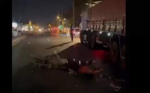 Confirman que era ilegal la barrera de la Caminera donde fallecieron dos motociclistas