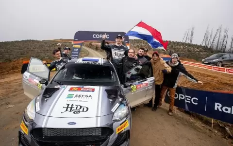 Diego Dom�nguez celebra t�tulo mundial y apunta al Rally Paraguay 2025
