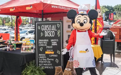Un fest�n de sabores y salud: Mickey destac� en Expo Capasu 2024
