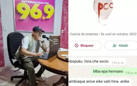 Fiscal�a abre investigaci�n sobre amenazas del PCC contra periodista en Curuguaty