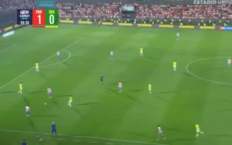 Pura fiesta: el �ole� del Defensores del Chaco a Brasil