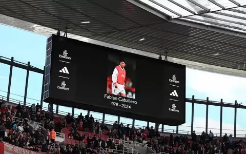 As� fue el adi�s del Arsenal a Fabi�n Caballero