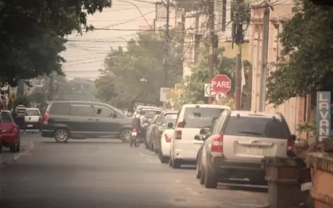 Mala calidad del aire en Asunci�n.