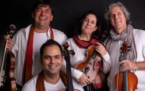Dos conciertos del Quarteto de Cordas da Cidade de S�o Paulo en Asunci�n