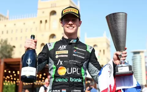 �Hist�rico!: Joshua Duerksen logr� su primera victoria en la F2