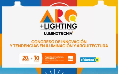 ARQ + Lighting 2024: Congreso enfocado en la innovaci�n y tendencias en iluminaci�n y arquitectura
