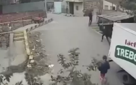 Repartidor de l�cteos sufri� violento asalto en pandilla