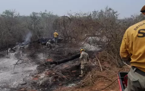 Bomberos piden que empresas liberen a sus colegas para combatir el incendio en Chovoreca