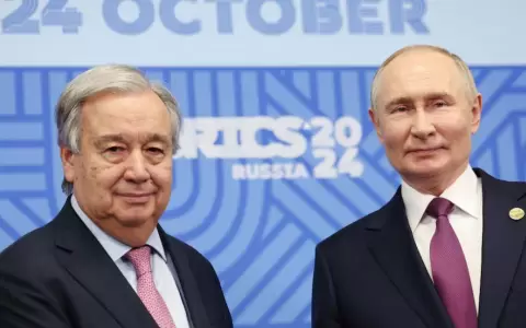 Guterres le dijo a Putin que invasi�n de Rusia a Ucrania viola el derecho internacional