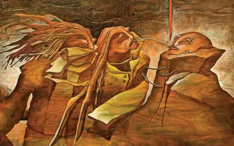 "Cartograf�as del infortunio" sobre la obra de Carlos Colombino, en el Museo del Barro