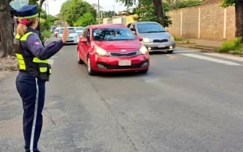 Reportan lento paso vehicular en zona de obras sobre Eusebio Ayala