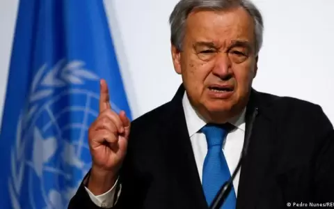Jefe de la ONU, Antonuo Guterres.