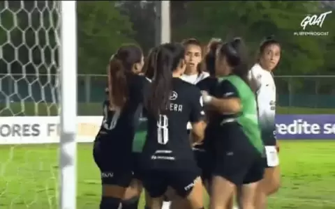 Gresca entre las chicas de Olimpia y Corinthians