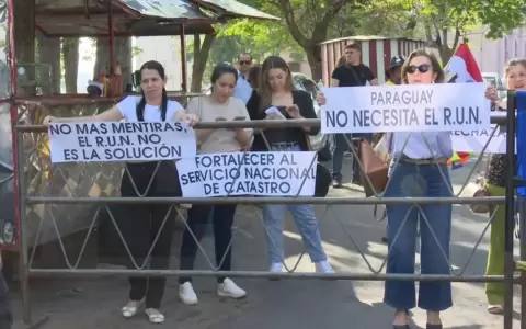 Varios sectores se movilizan en contra de la creaci�n del RUN