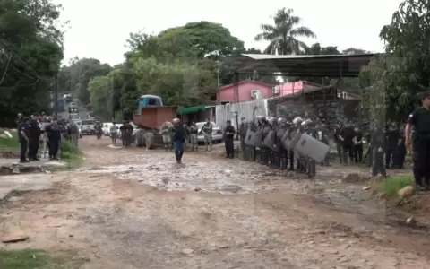 Realizan allanamiento antidrogas en zona denominada "Pantanal", en Lambar�