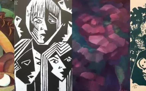 Charla sobre las obras de Edith Jim�nez y Olga Blinder, en BGN/Arte