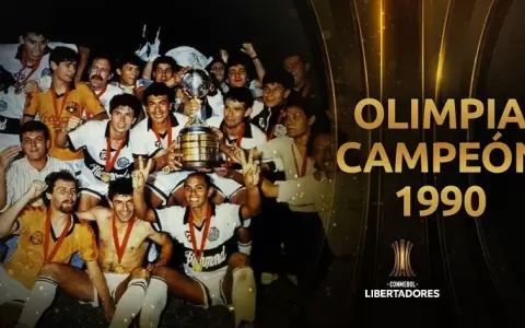El Olimpia Gal�ctico que conquist� la Copa Libertadores de 1990