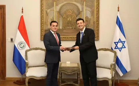 Nuevo embajador de Israel en Paraguay se present� ante Canciller�a