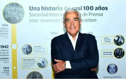 Jos� Roberto Dutriz es nombrado presidente de la Sociedad Interamericana de Prensa