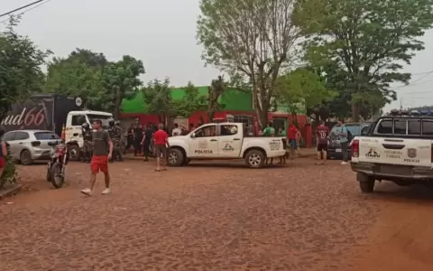 Violento intento de asalto a un cami�n de bebidas en Capiat�
