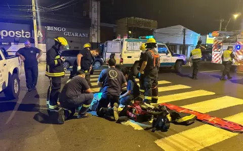 Adulta mayor falleci� en tr�gico accidente sobre Eusebio Ayala