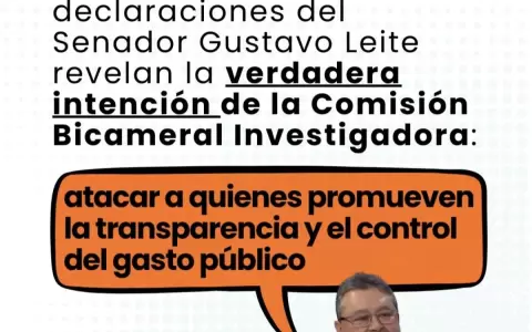 Organizaci�n social pide salida de Leite de la CBI por "conducta indecorosa y hostil"
