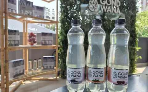Gond Wana lanza agua mineral premium con col�geno y esencias naturales