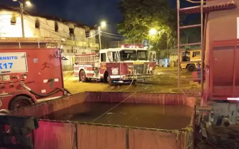 Incendio en la c�rcel de Ciudad del Este: controlan el fuego y no se registran v�ctimas