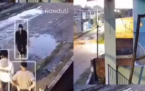 Delincuentes balean a dos j�venes en plena v�a p�blica en Asunci�n