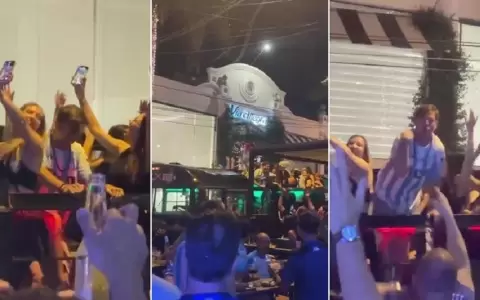 Hincha de Racing irrumpe en un bus de despedida de soltera
