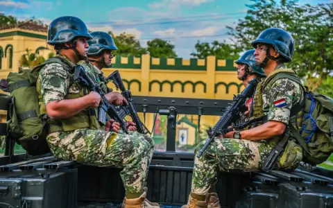 Fuerzas Militares apoyar�n operativos de seguridad en la final de la Copa Sudamericana de F�tbol