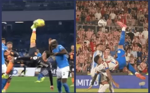 La chilena, un recurso frecuente de Tony Sanabria