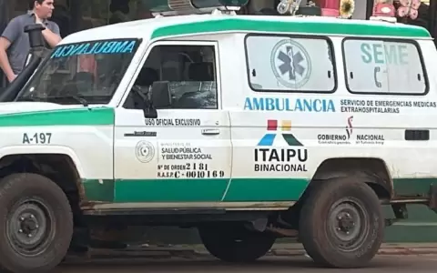 Delincuentes utilizaron ambulancia para transportar armas utilizadas en mega asalto