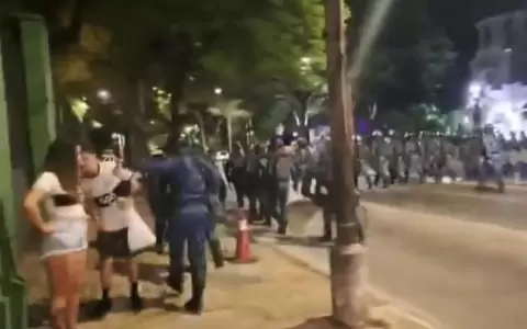 Abuso policial: hinchas del Olimpia fueron agredidos sin raz�n