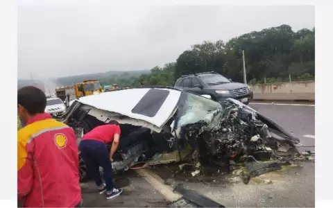 Terrible accidente en Caacup�: fallecieron una mujer y su nieto de 3 a�os