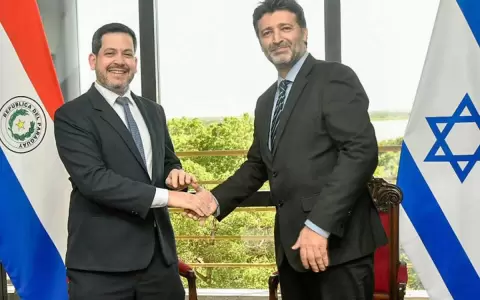 Embajador de Israel se reuni� con el presidente de Diputados y prev�n cooperaci�n