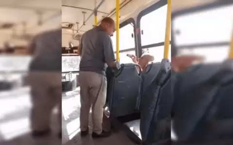 Chofer de bus maltrat� a un anciano porque no ten�a saldo para pagar con tarjeta